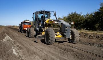 Imagen de La obra de estabilizado de la Ruta Provincial N° 41 supera el 70 % de avance