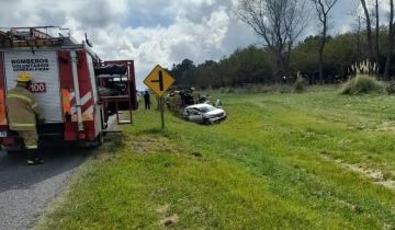 Imagen de Mar Chiquita: despistó un auto en la Ruta 2 y tres mujeres resultaron heridas