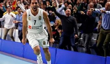 Imagen de El increíble triple del marplatense Campazzo desde 25 metros para el Real Madrid