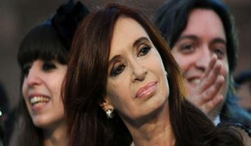 Imagen de Cristina Kirchner, Máximo y Florencia, a juicio oral