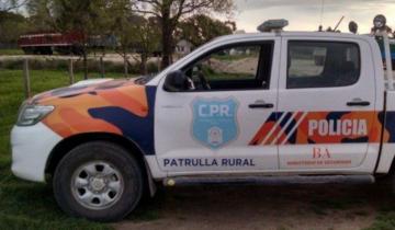 Imagen de Rauch: entraron a robar a un campo y se llevaron un celular viejo