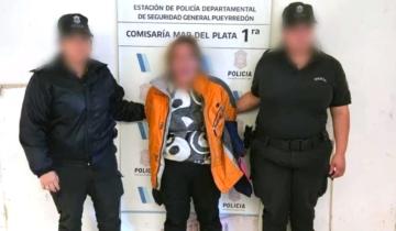 Imagen de Mar del Plata: detienen a una mujer que le robó a una persona en silla de ruedas que pedía dinero en la calle