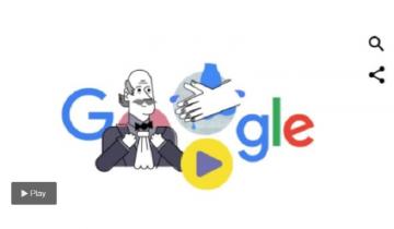 Imagen de Google reconoce a Igmaz Semmelweis, el médico que descubrió la importancia del lavado de manos