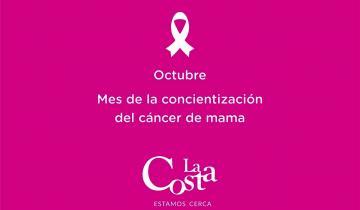 Imagen de La Costa se suma a las campañas por la concientización de la detección temprana del cáncer de mama