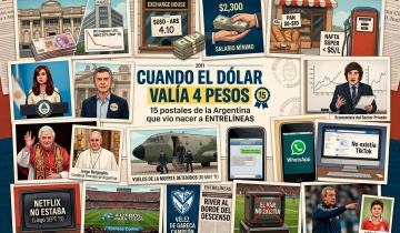 Imagen de Cuando el dólar valía 4 pesos: 15 postales de la Argentina que vio nacer a ENTRELÍNEAS