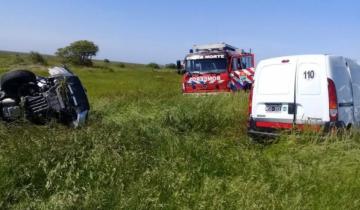 Imagen de Qué causó el accidente en la Ruta 11 donde hubo dos muertos y un herido grave