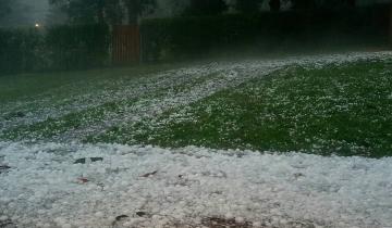 Imagen de La granizada llegó a Sierra de los Padres