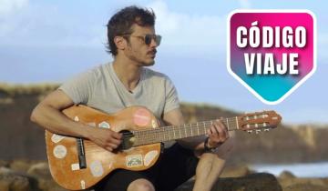 Imagen de Tomás Fonzi estuvo filmando en Dolores un programa de “Código Viaje”
