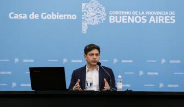 Imagen de Kicillof insistió en que “el regreso a las clases no está supeditado a la vacunación”