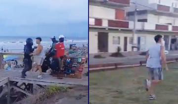 Imagen de Partido de La Costa: lo detuvieron por el robo de un celular en la playa y en un segundo se escapó corriendo