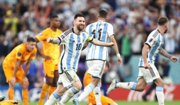 Imagen de Argentina pasó a las semifinales y enfrentará a Croacia
