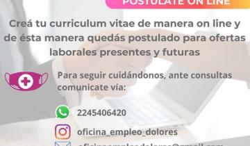 Imagen de Búsquedas laborales: la oficina de empleo de Dolores requiere personal para una importante empresa