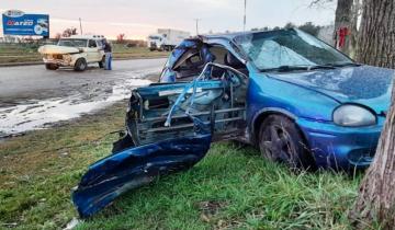 Imagen de Ruta 88: un hombre murió y una mujer está grave tras un accidente frontal