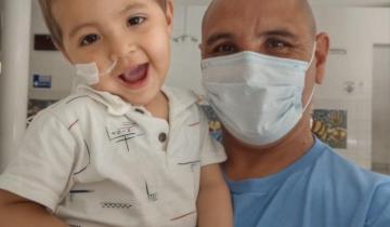Imagen de Un joven marplatense de 2 años con leucemia, espera finalmente su trasplante de Médula dentro de 10 días