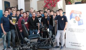 Imagen de Estudiantes secundarios bonaerenses crearon un simulador de manejo