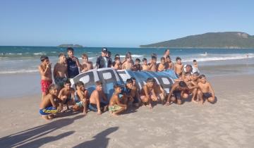 Imagen de Una escuelita de fútbol de La Costa juega la Copa Florianópolis en Brasil