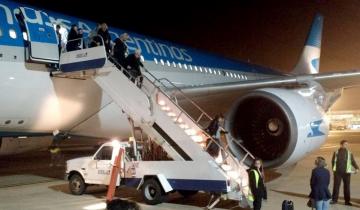 Imagen de Un avión de Aerolíneas Argentinas aterrizó de emergencia en Colombia