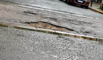 Imagen de Se agudizan los problemas con los pozos en las calles de La Costa y el Intendente prometió un rebacheo