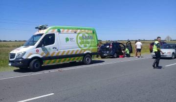 Imagen de Cuatro autos protagonizaron un choque en cadena