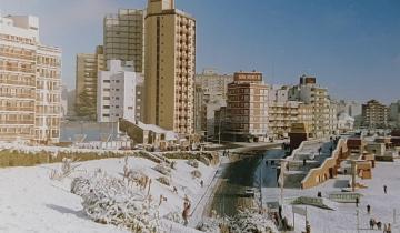 Imagen de Ola polar: pronostican nieve para la noche del lunes en Mar del Plata