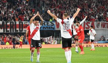 Imagen de River logró su 8ª victoria al hilo y mantiene la ventaja en la Liga Profesional