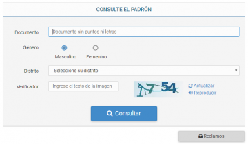 Imagen de PASO 2023: advierten sobre una web falsa para consultar el padrón que solicita datos de tarjetas de crédito