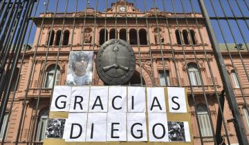 Imagen de Se confirmó que Maradona será velado en la Casa Rosada