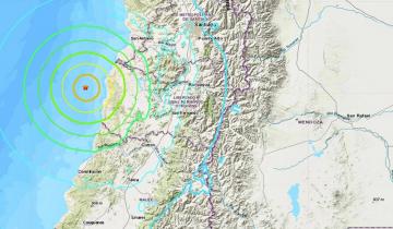 Imagen de Fuerte temblor en Mendoza por un sismo de 6.8 en el océano Pacífico