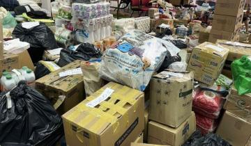 Imagen de Dolores: reúnen donaciones para Corrientes pero necesitan más transportes para llevarlos hasta la provincia