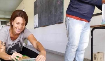 Imagen de En las escuelas de La Costa concretaron la primera entrega de bolsones de alimentos