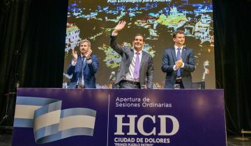 Imagen de Dolores: Juan Pablo García anunció la extensión del gas natural al Parque Termal y al Parque Industrial