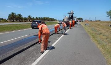 Imagen de La Provincia: comenzaron las tareas previas a la repavimentación de la Ruta 2 entre Chascomús y Dolores