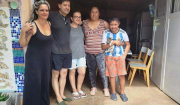 Imagen de Dolores: los padres de Fernando Báez Sosa entregaron las donaciones recibidas en el acto de homenaje a su hijo