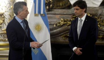 Imagen de Macri puso en funciones al nuevo ministro de Hacienda, Hernán Lacunza