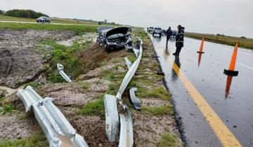 Imagen de Ruta 56: se registraron dos accidentes casi en el mismo lugar