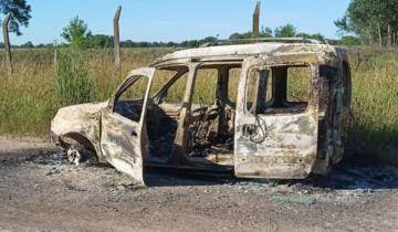 Imagen de Encuentran un cuerpo calcinado adentro de una camioneta en Cañuelas