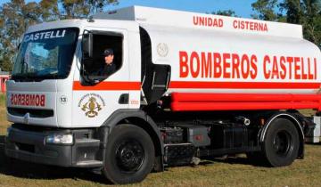 Imagen de Bomberos de Castelli rescataron a un hombre que cayó al Canal 15