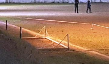 Imagen de Un arco de fútbol cayó sobre un chico de 12 años y lo mató