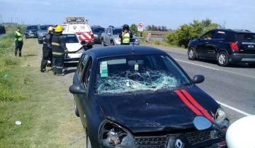 Imagen de Ruta 11: continúan los accidentes cerca de General Lavalle