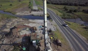 Imagen de Comenzó la reconstrucción de dos puentes sobre la Ruta 11