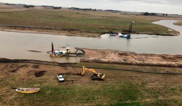 Imagen de La Provincia: avanzan las obras para el inicio de una nueva etapa de ampliación de la Cuenca del Río Salado