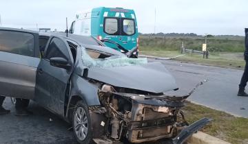 Imagen de Un joven resultó herido tras un impactante accidente en Ruta 11