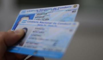 Imagen de Establecieron una nueva prórroga en los vencimientos de las licencias de conducir