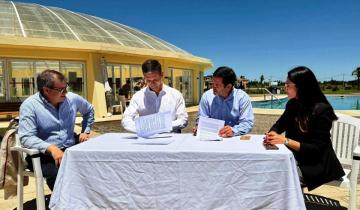 Imagen de Dolores y San Vicente firmaron un convenio para fortalecer el turismo termal