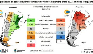 Imagen de La Región: anticipan un comienzo del verano con más lluvias y mayores temperaturas de las normales