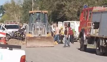 Imagen de Las Flores: dos operarios murieron mientras trabajan en un pozo de una obra cloacal