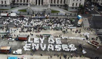 Imagen de Miles de cartoneros se movilizarán al Congreso para impulsar la Ley de Envases
