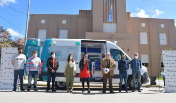Imagen de Mar Chiquita: Provincia entregó una ambulancia y fondos para invertir en Salud