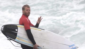 Imagen de Tokio 2021: El argentino Leandro Usuna hizo su debut en surf de los Juegos Olímpicos