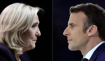 Imagen de Francia al balotaje entre Macron y Le Pen